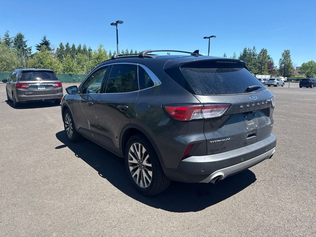 Used 2020 Magnetic Metallic Ford Titanium image 5