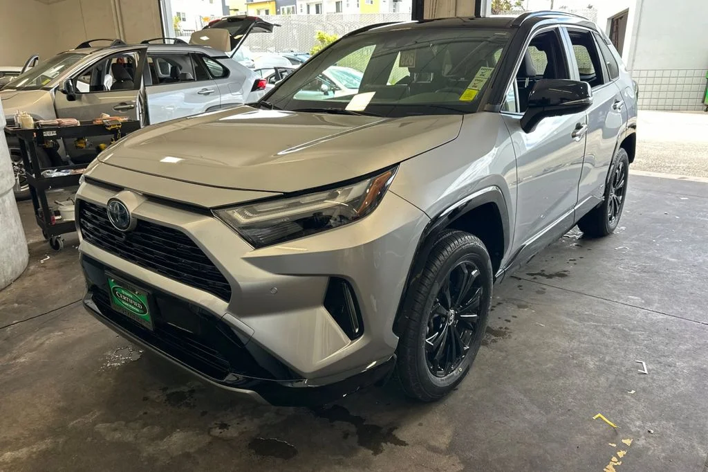 Certified Used 2023 Silver Toyota XSE image 2