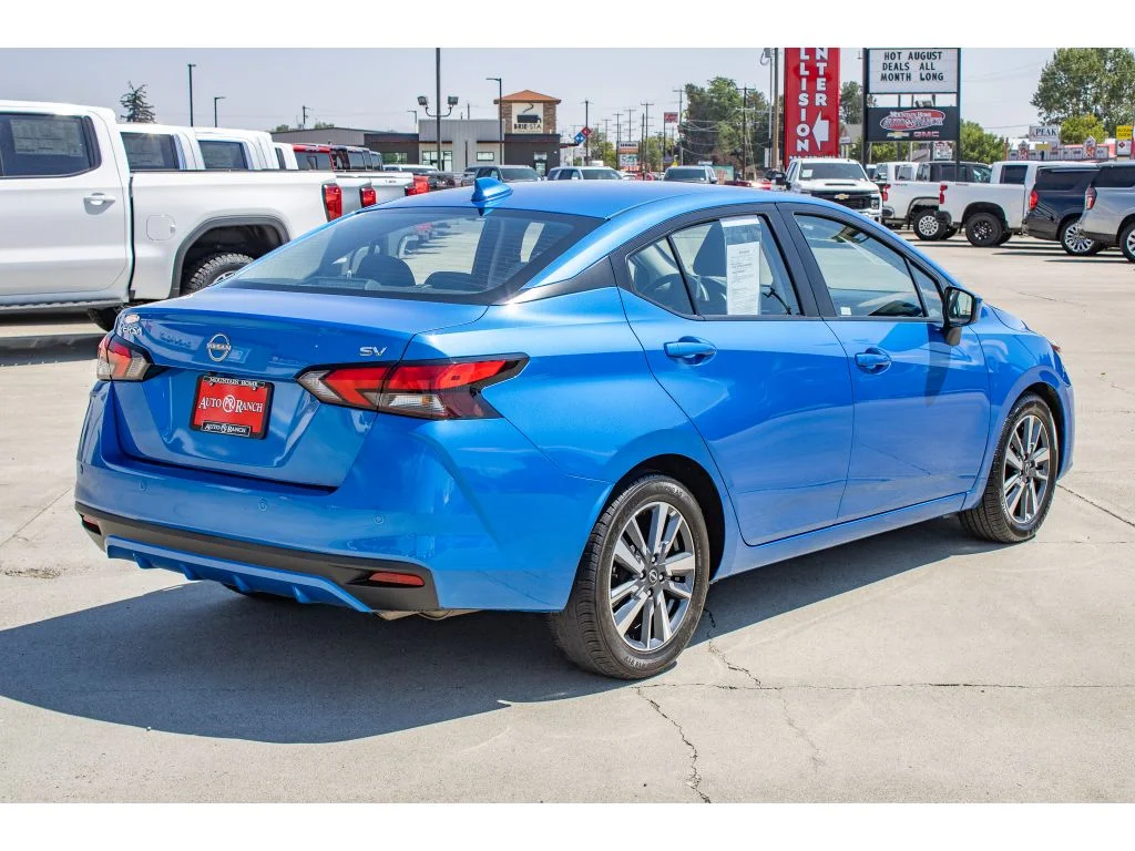 Used 2023 Electric Blue Metallic Nissan SV image 8