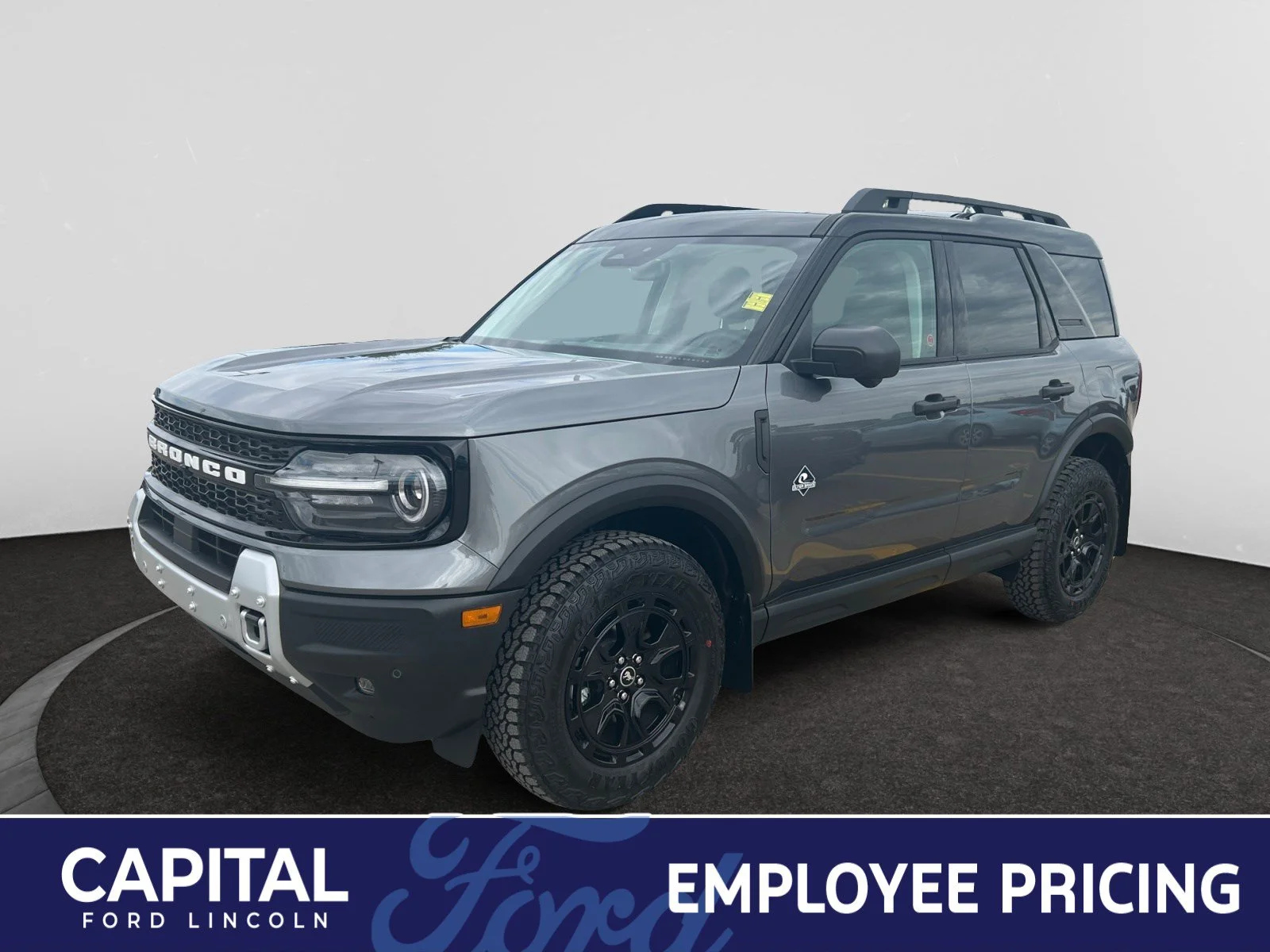 New 2026 Carbonized Grey Metallic Ford Outer Banks image 1