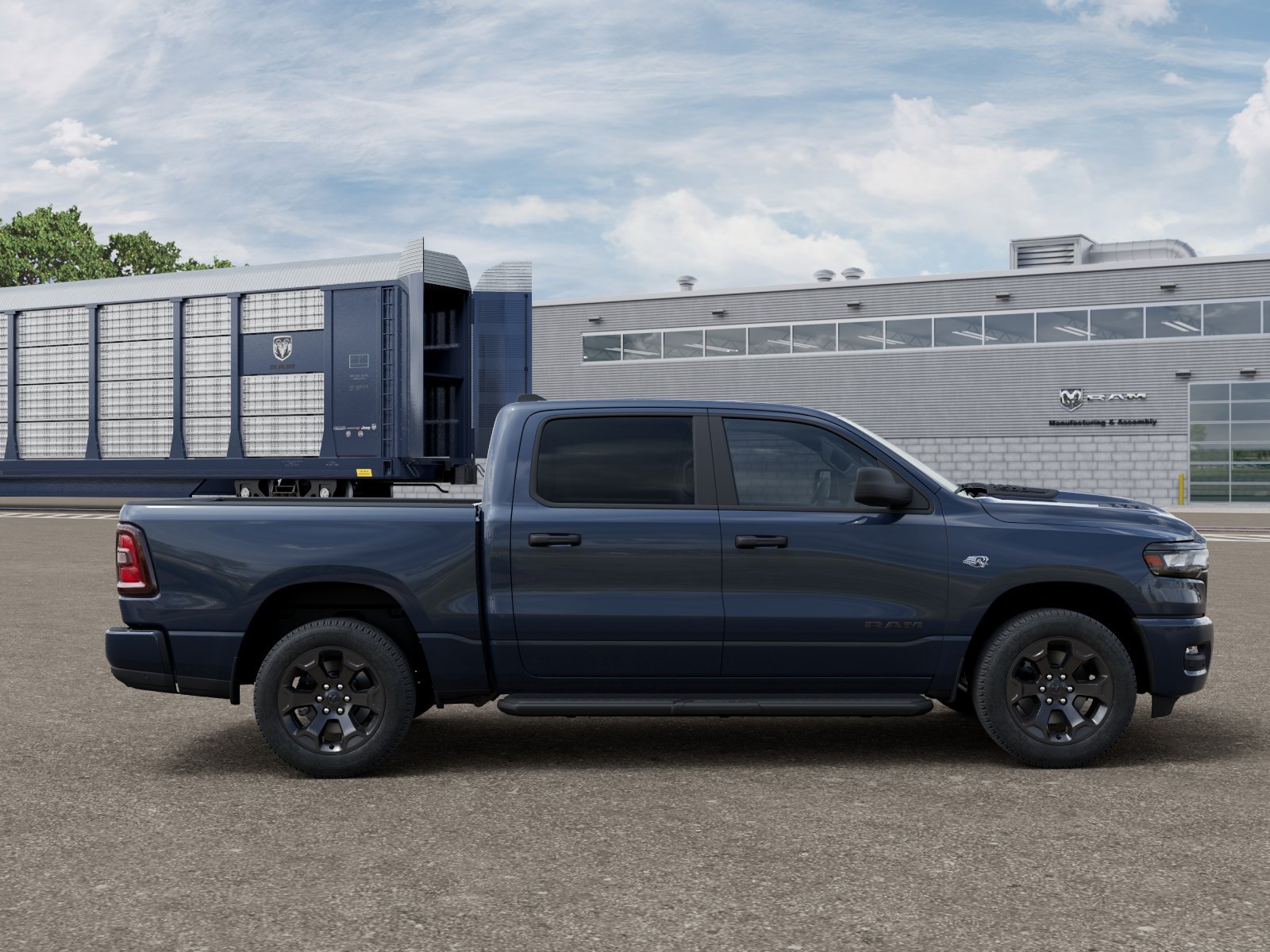 New 2026 Forged Blue Metallic Exterior Paint RAM Tradesman image 12