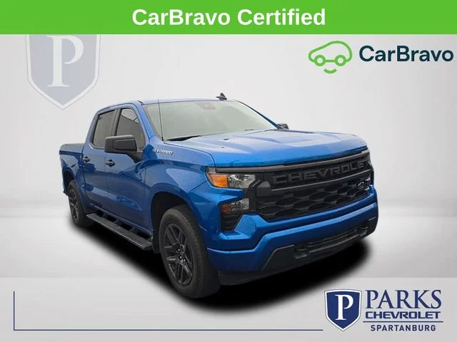 Used 2022 Blue Chevrolet Custom image 1
