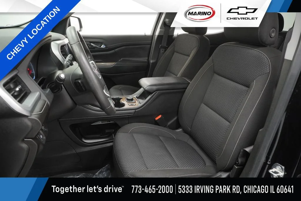 Used 2023 Ebony Twilight Metallic GMC SLE image 7