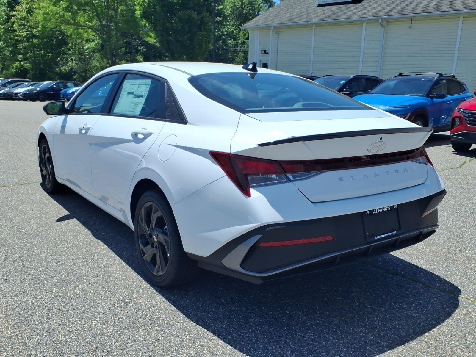 New 2026 Serenity White Hyundai SEL Sport image 6