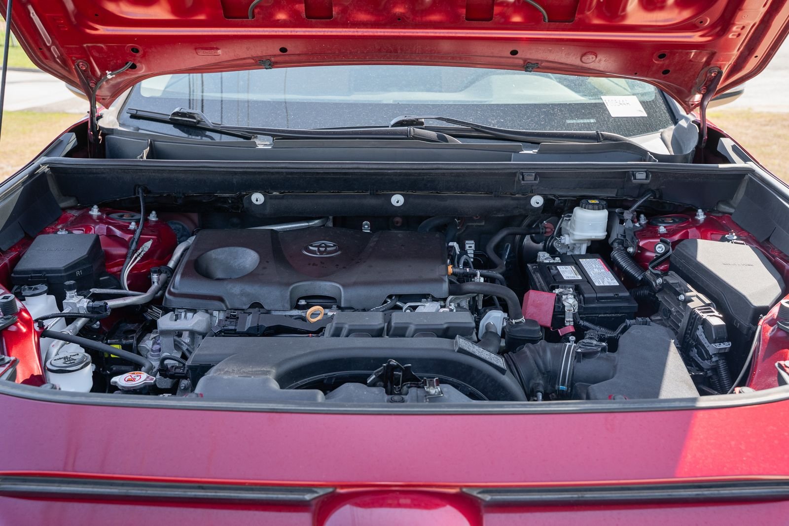 Used 2019 Red Toyota XLE image 23