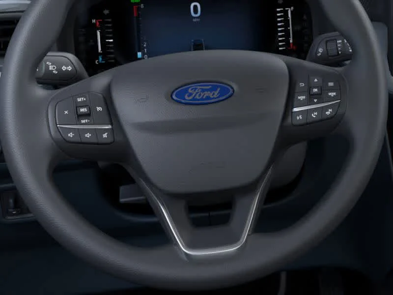 New 2025 Space White Metallic Ford XLT image 14