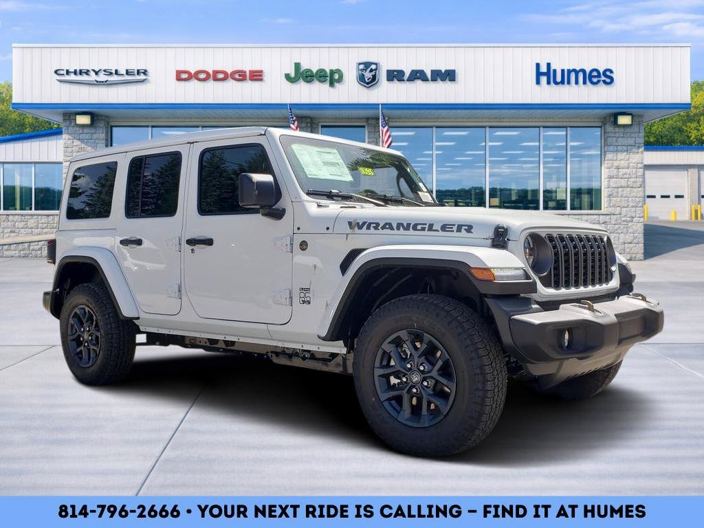 New 2026 Bright White Clear-Coat Exterior Paint Jeep 85th Anniversary image 1