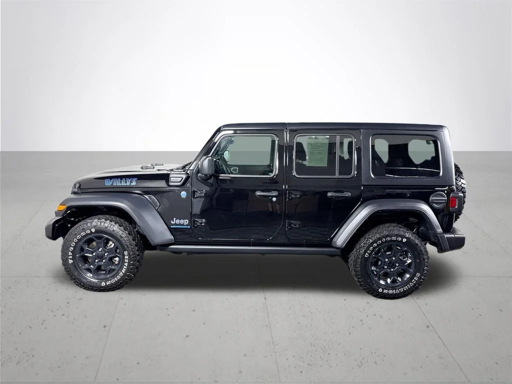 Used 2023 Black Jeep Willys 4xe image 9