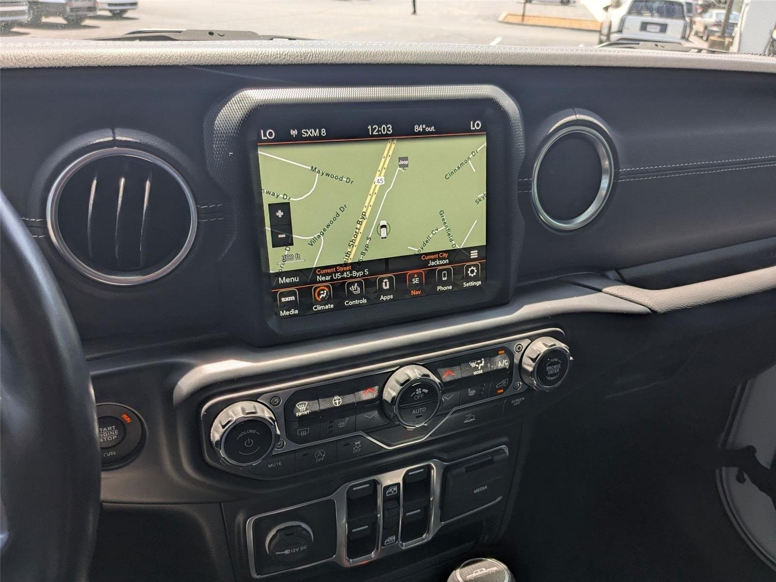 Used 2021 Bright White Clearcoat Jeep Overland image 22