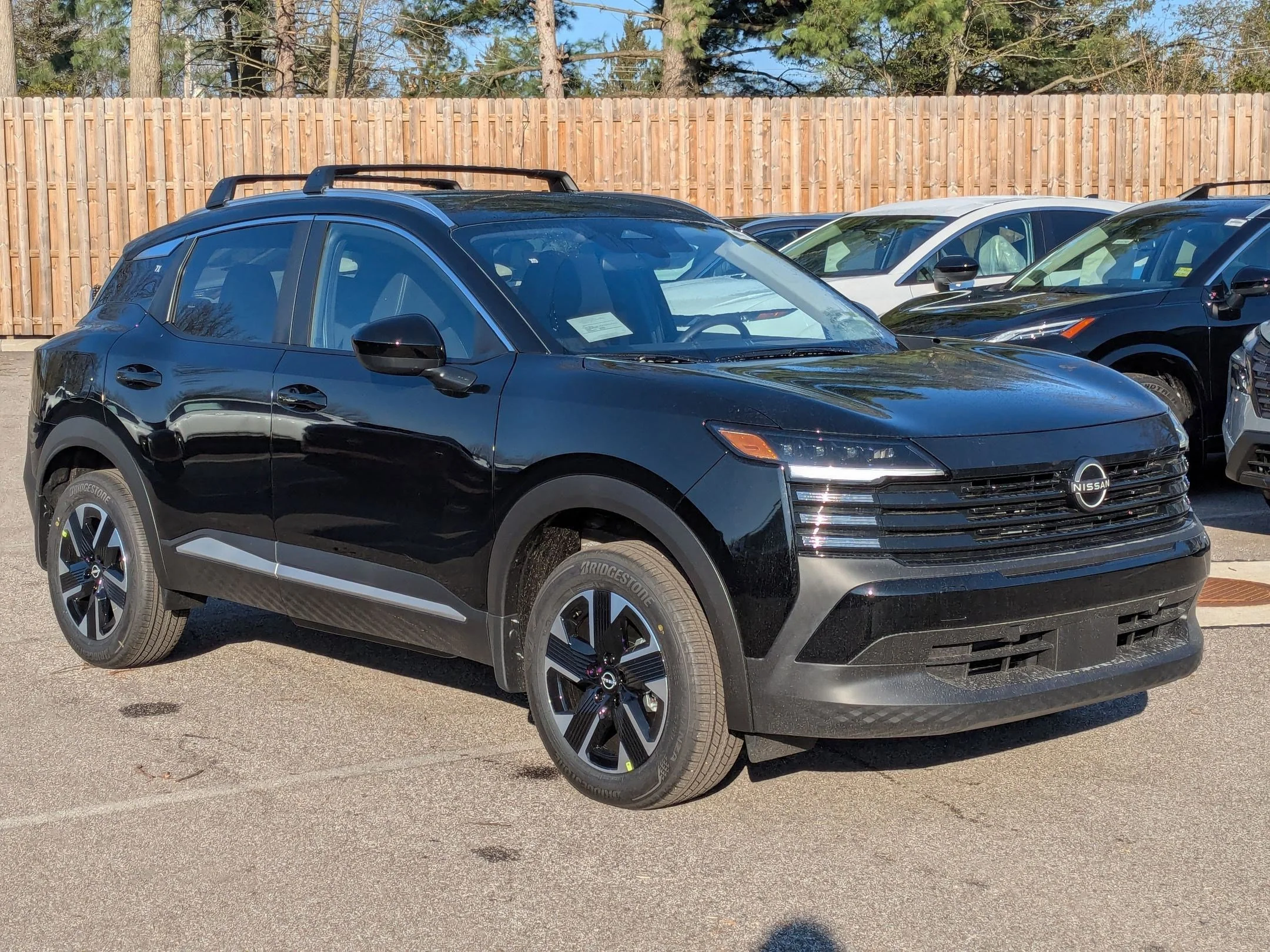 New 2026 Super Black Nissan SV image 6
