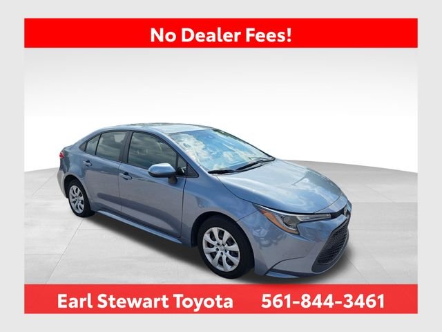 Used 2022 Blue Toyota LE image 1