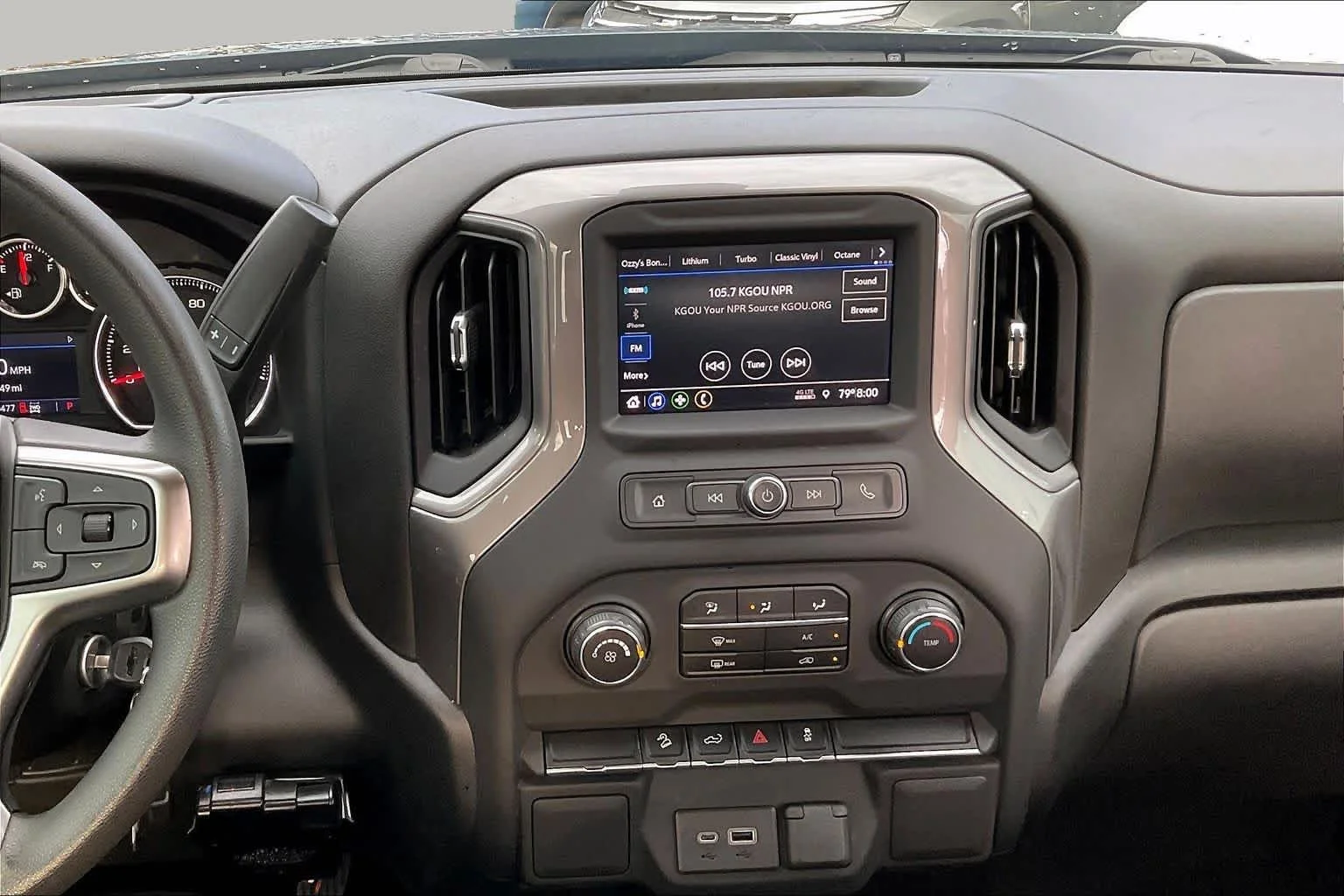 Used 2021 Northsky Blue Metallic Chevrolet Custom Trail Boss image 6