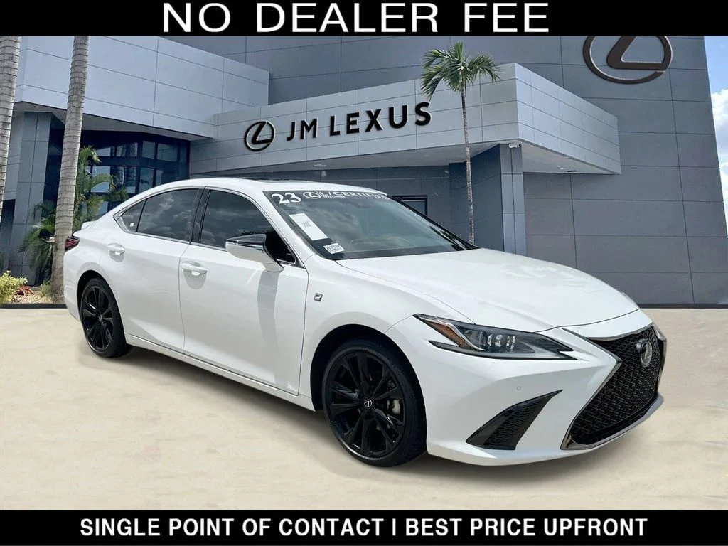 Certified Used 2023 ULTRA WHITE Lexus 350 F Sport image 1
