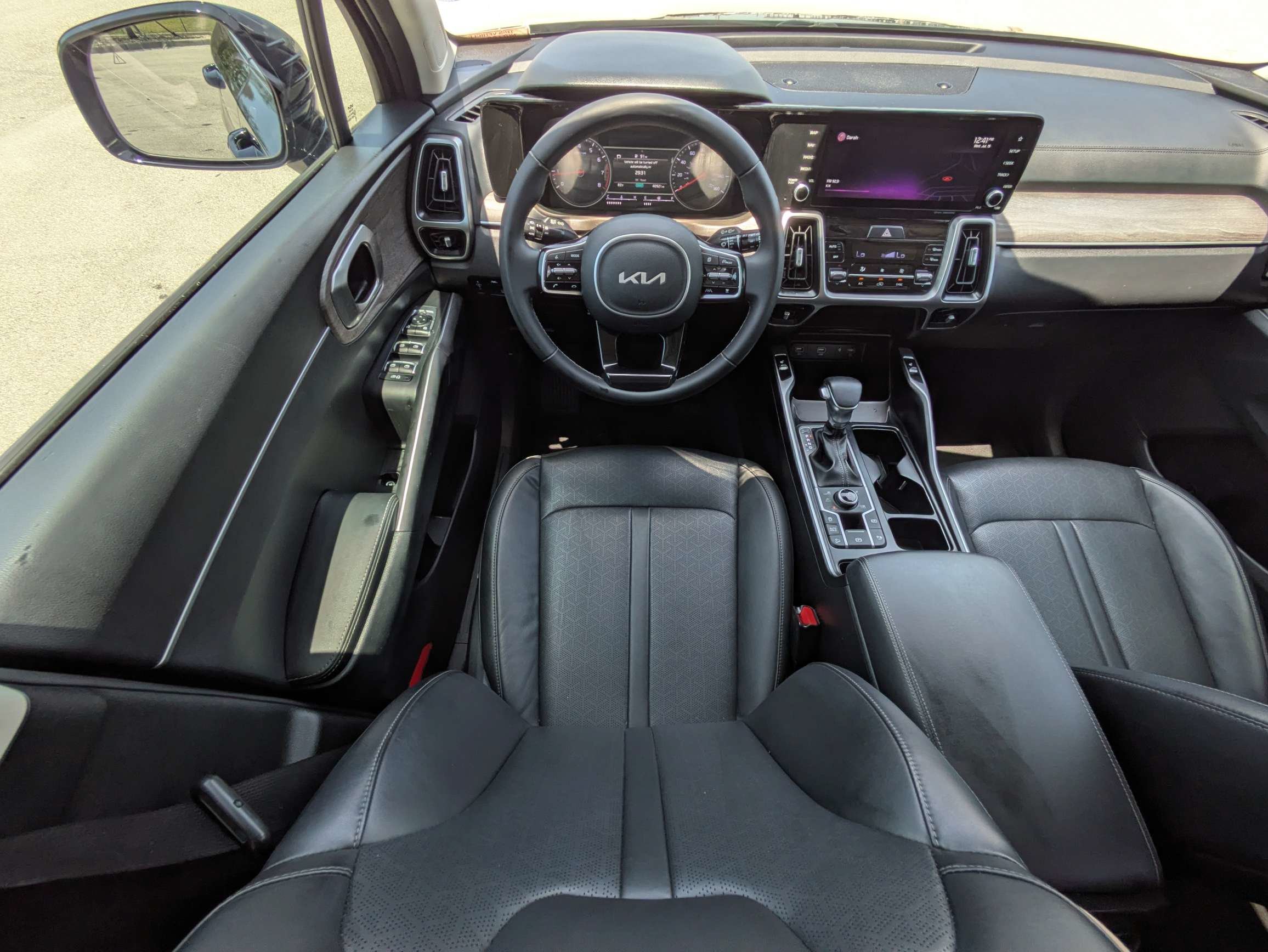Certified Used 2022 Ebony Black Kia X-Line EX image 18