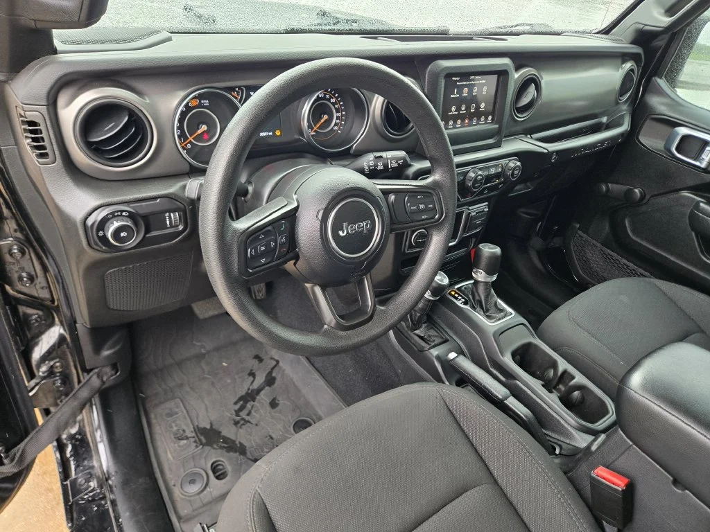 Used 2023 Black Jeep 2-Door Sport 4x4 image 10