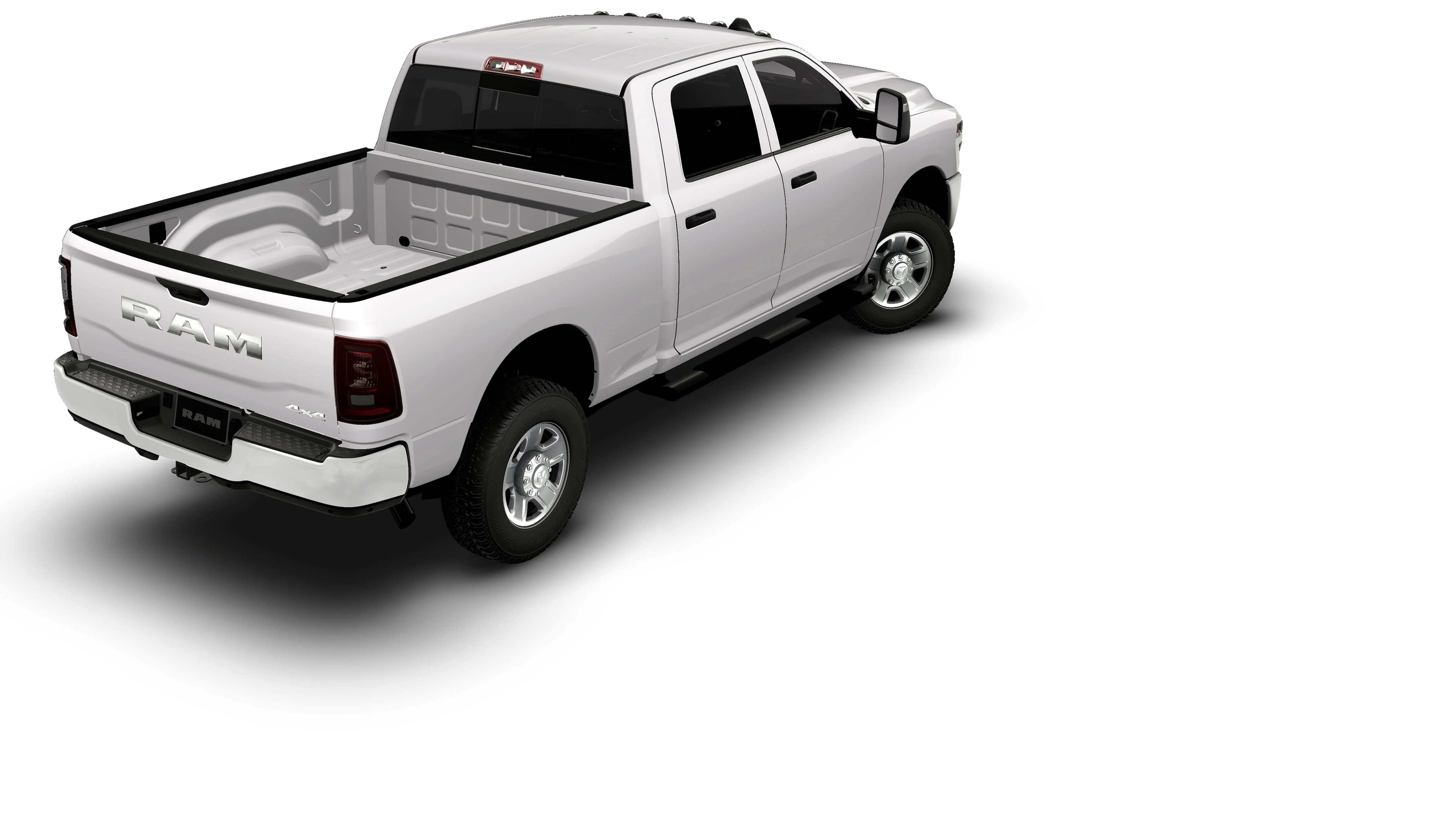 New 2026 Bright White Clear-Coat Exterior Paint RAM TRADESMAN image 2