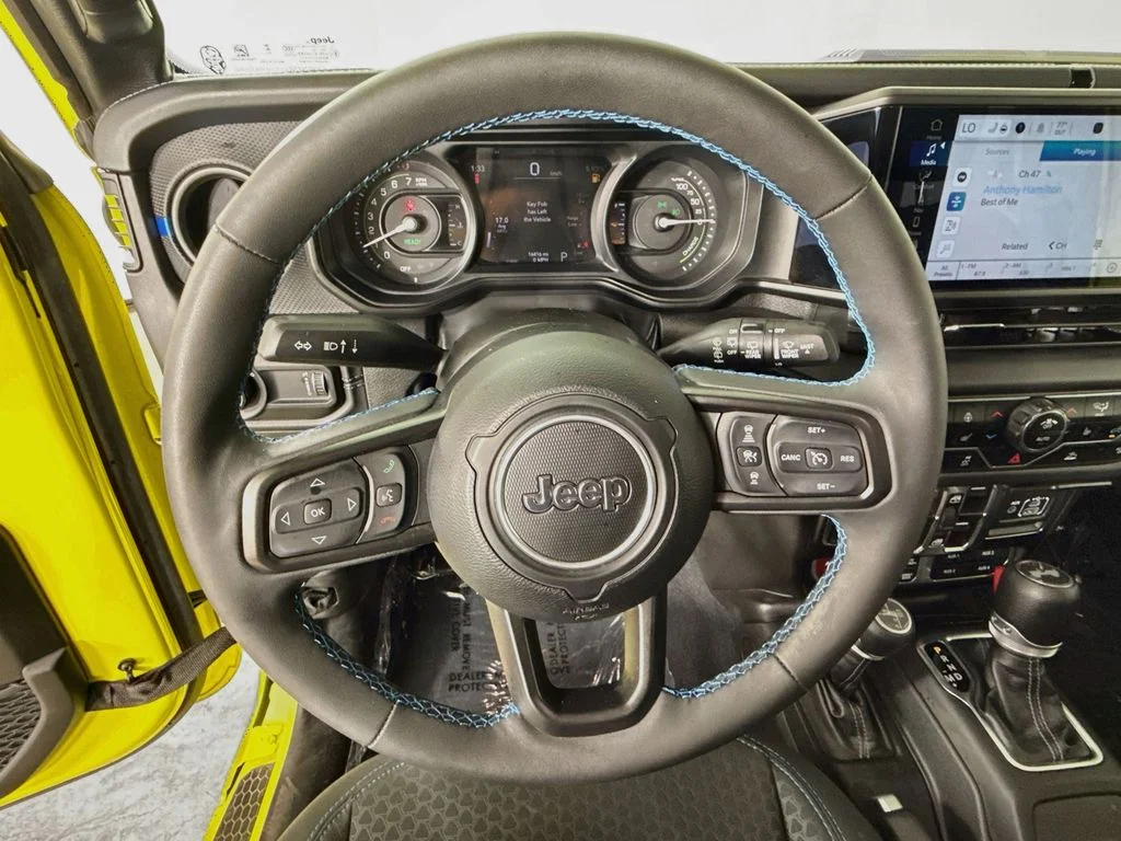 Used 2024 Yellow Jeep Rubicon 4xe image 11