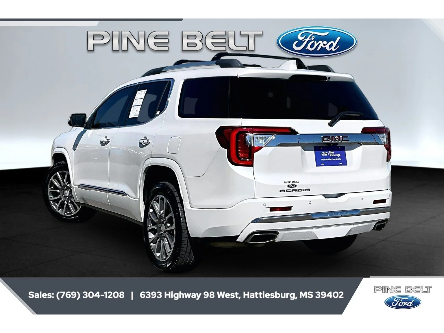 Certified Used 2021 White Frost Tricoat GMC Denali image 2
