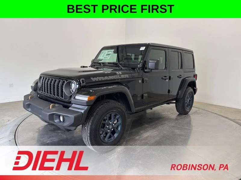 New 2026 Black Clear-Coat Exterior Paint Jeep 85th Anniversary Edition image 3