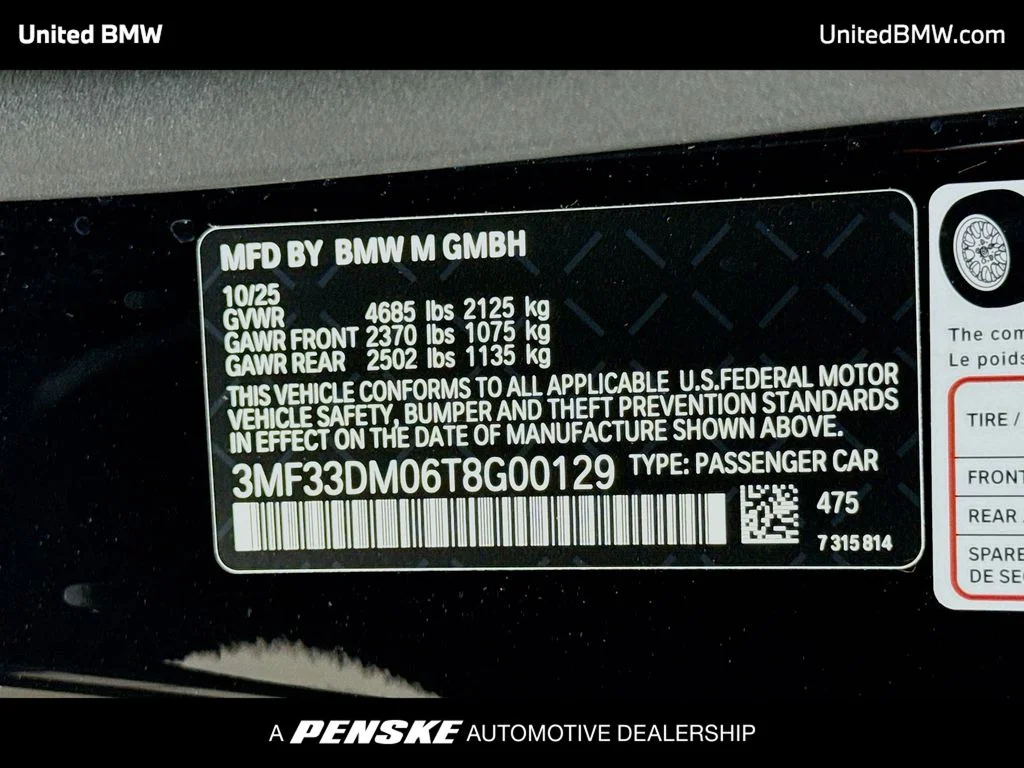 Used 2026 Black Sapphire Metallic BMW CS image 14