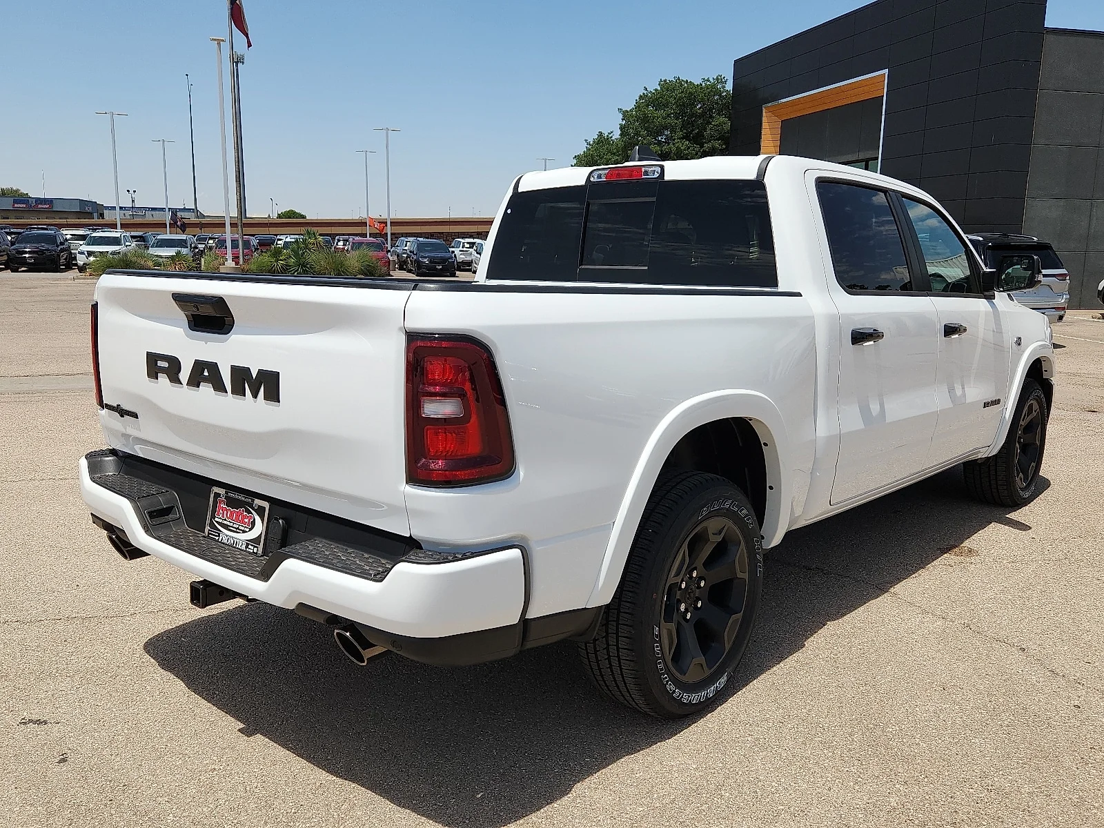 New 2026 Bright White Clear-Coat  Paint Ram LONE STAR CREW CAB 4X2 5