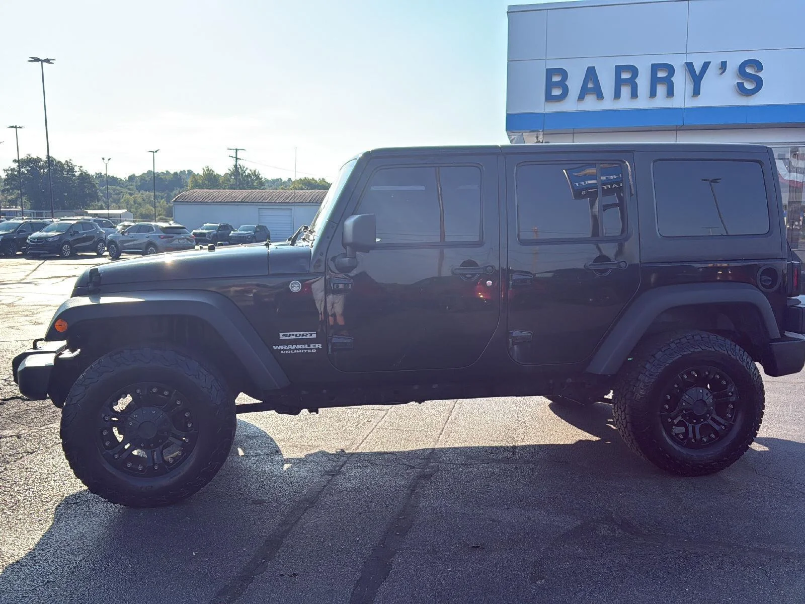 Used 2011 Jeep Wrangler Unlimited Sport with VIN 1J4BA3H18BL639937 for sale in West Union, OH