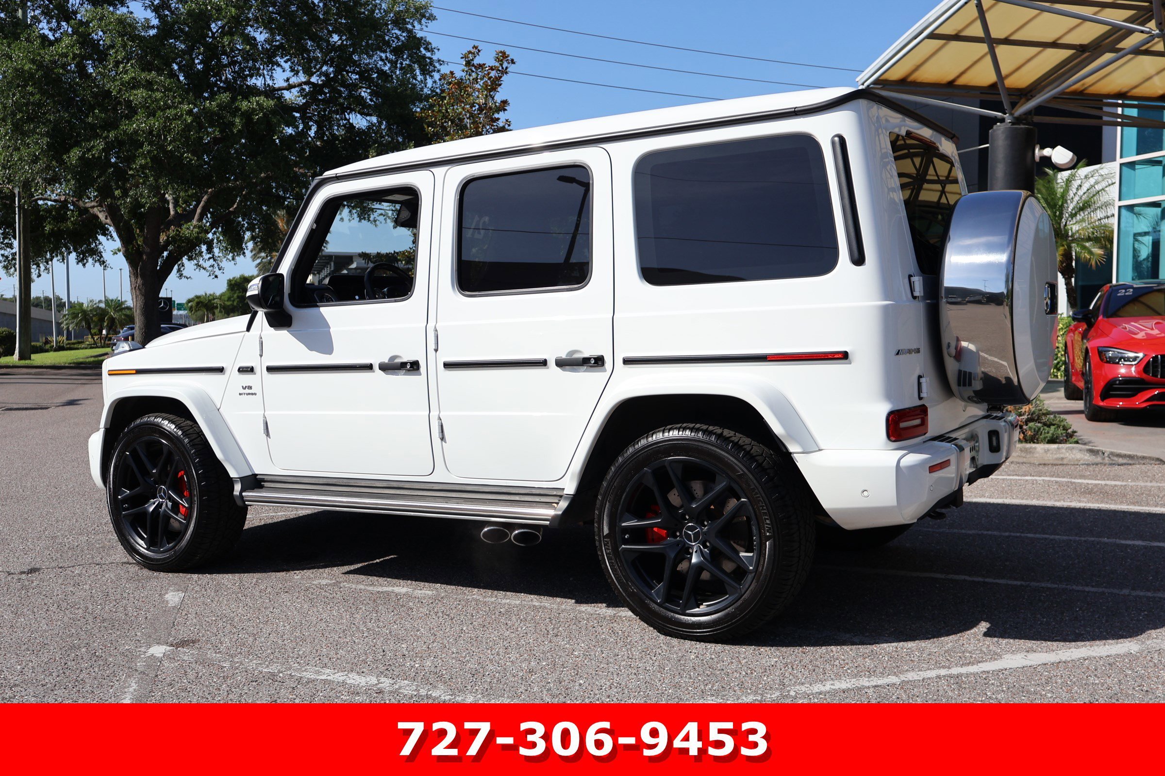 Used 2021 Polar White Mercedes-Benz AMG® G 63 image 7
