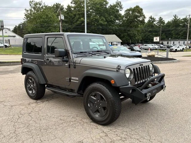 Used 2014 Gray Jeep Sport image 1
