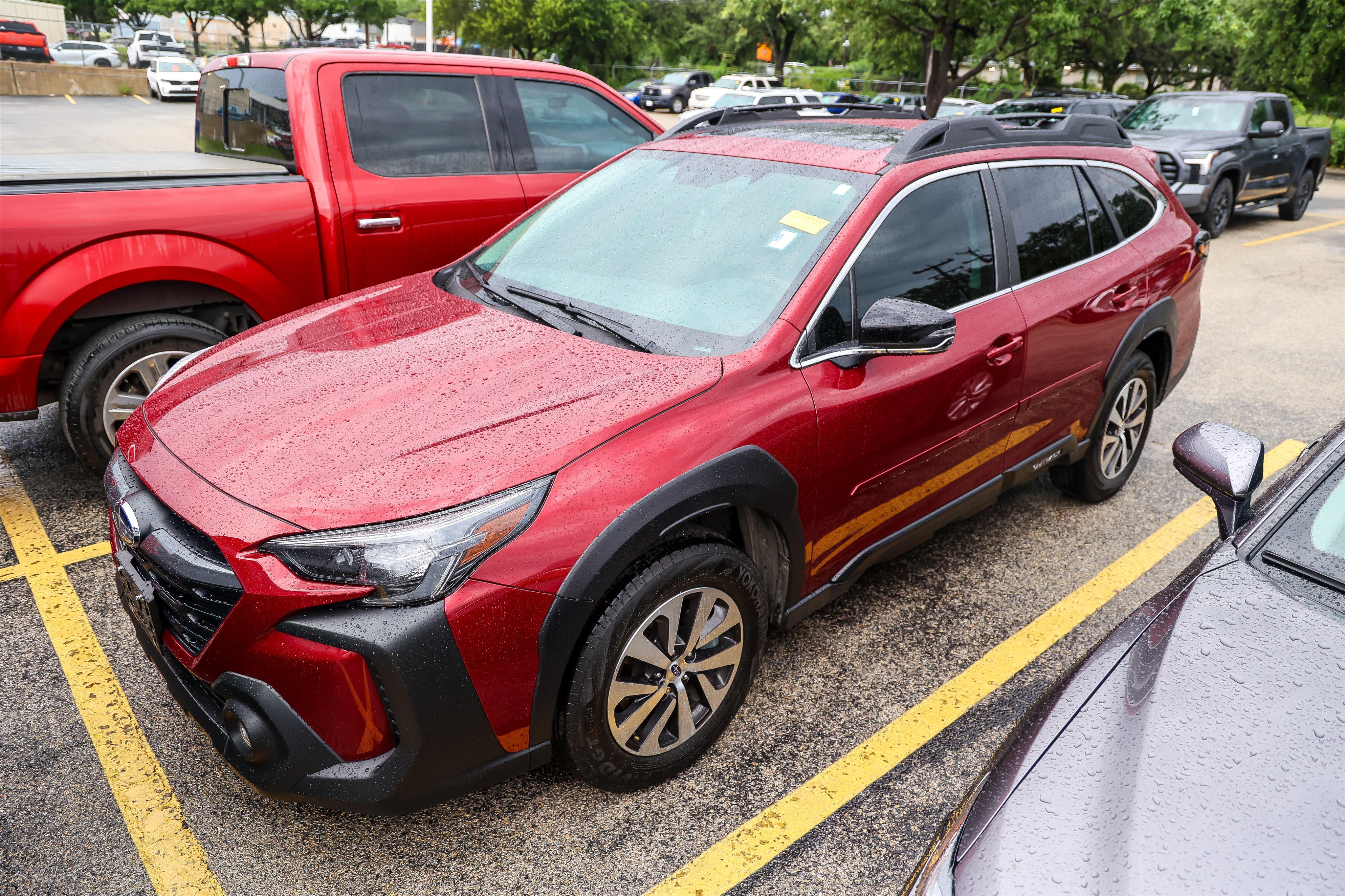 Used 2025 Crimson Red Pearl Subaru Premium image 2