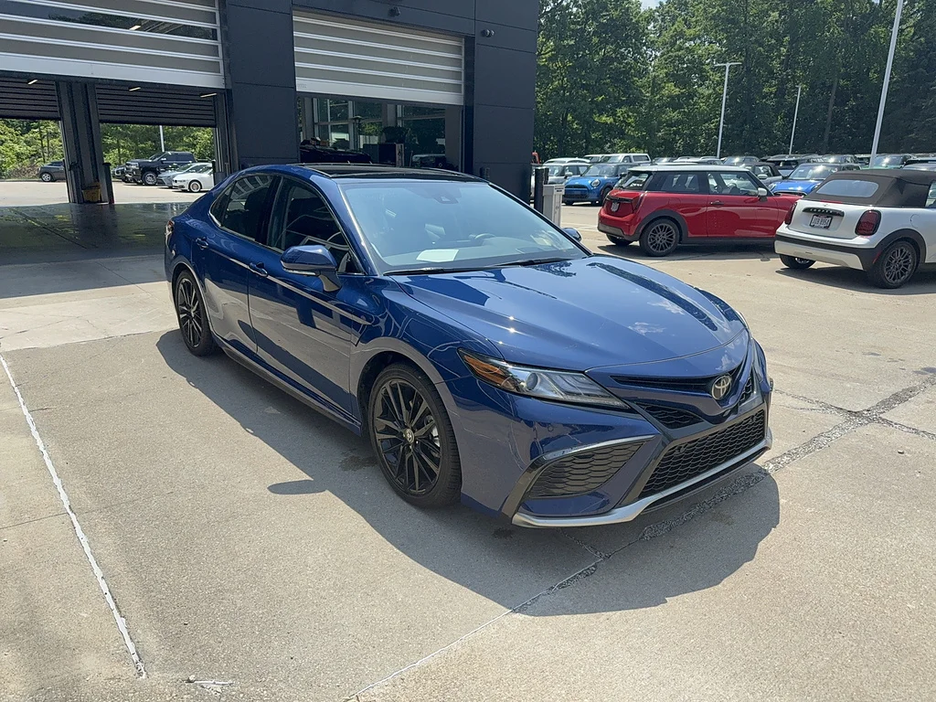 Used 2024 Reservoir Blue Toyota XSE V6 image 2