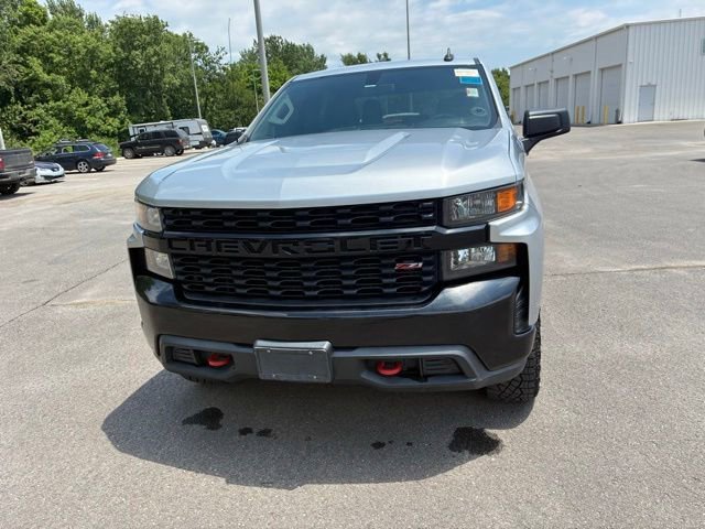 Used 2021 SILVER ICE METALLIC Chevrolet Custom Trail Boss image 4