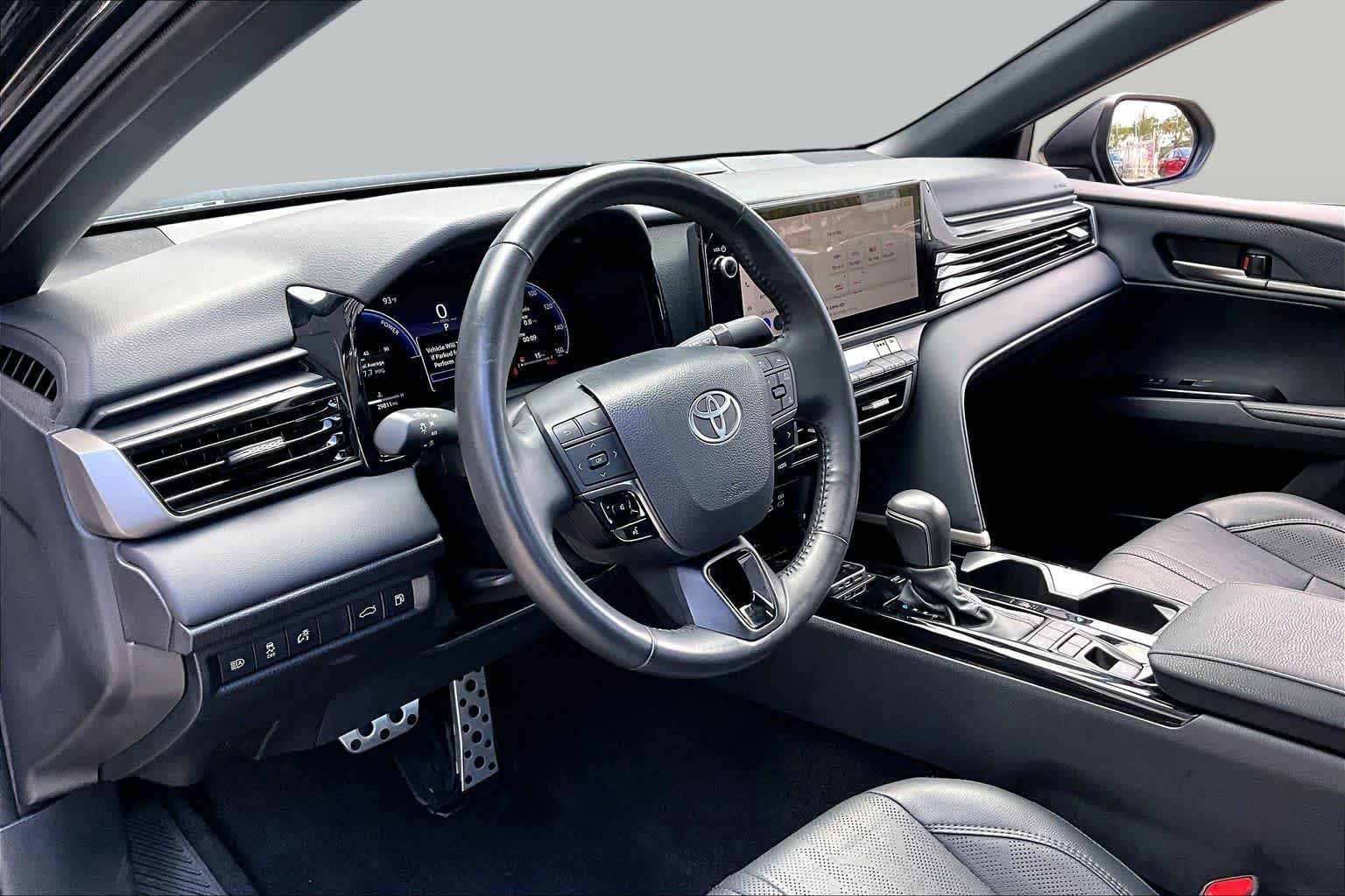 Used 2025 Midnight Black Metallic Toyota XSE image 18