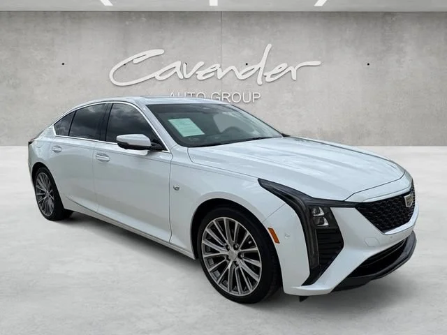 Used 2025 Summit White Cadillac Premium Luxury image 2