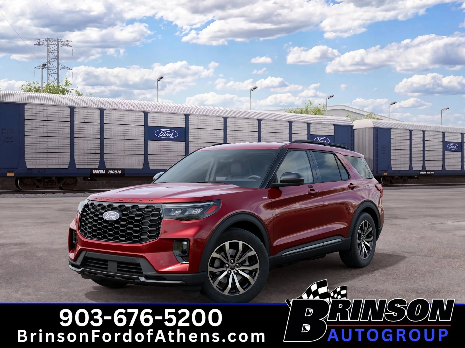 New 2027 Ruby Red Metallic Tinted Clearcoat Ford ST-Line image 2