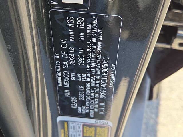 New 2026 Gray Kia LX image 6