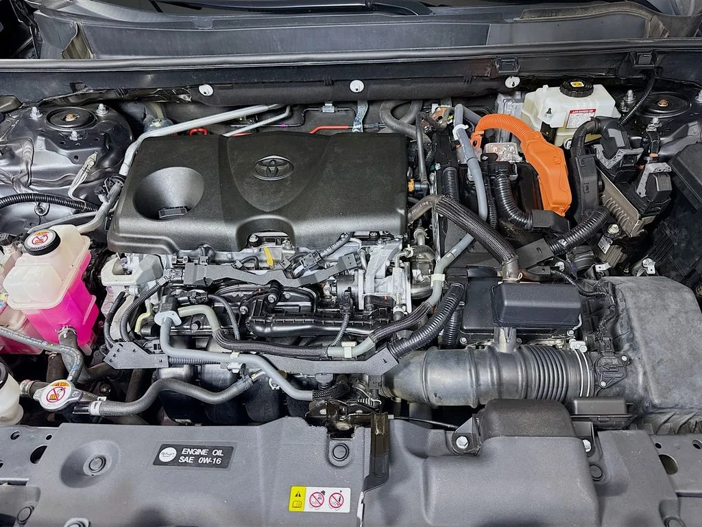 Used 2021 Magnetic Gray Metallic Toyota Hybrid LE image 30