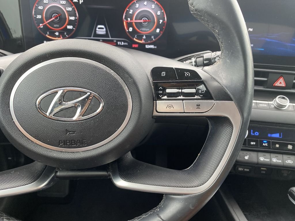 Used 2023 Intense Blue Hyundai Limited image 22