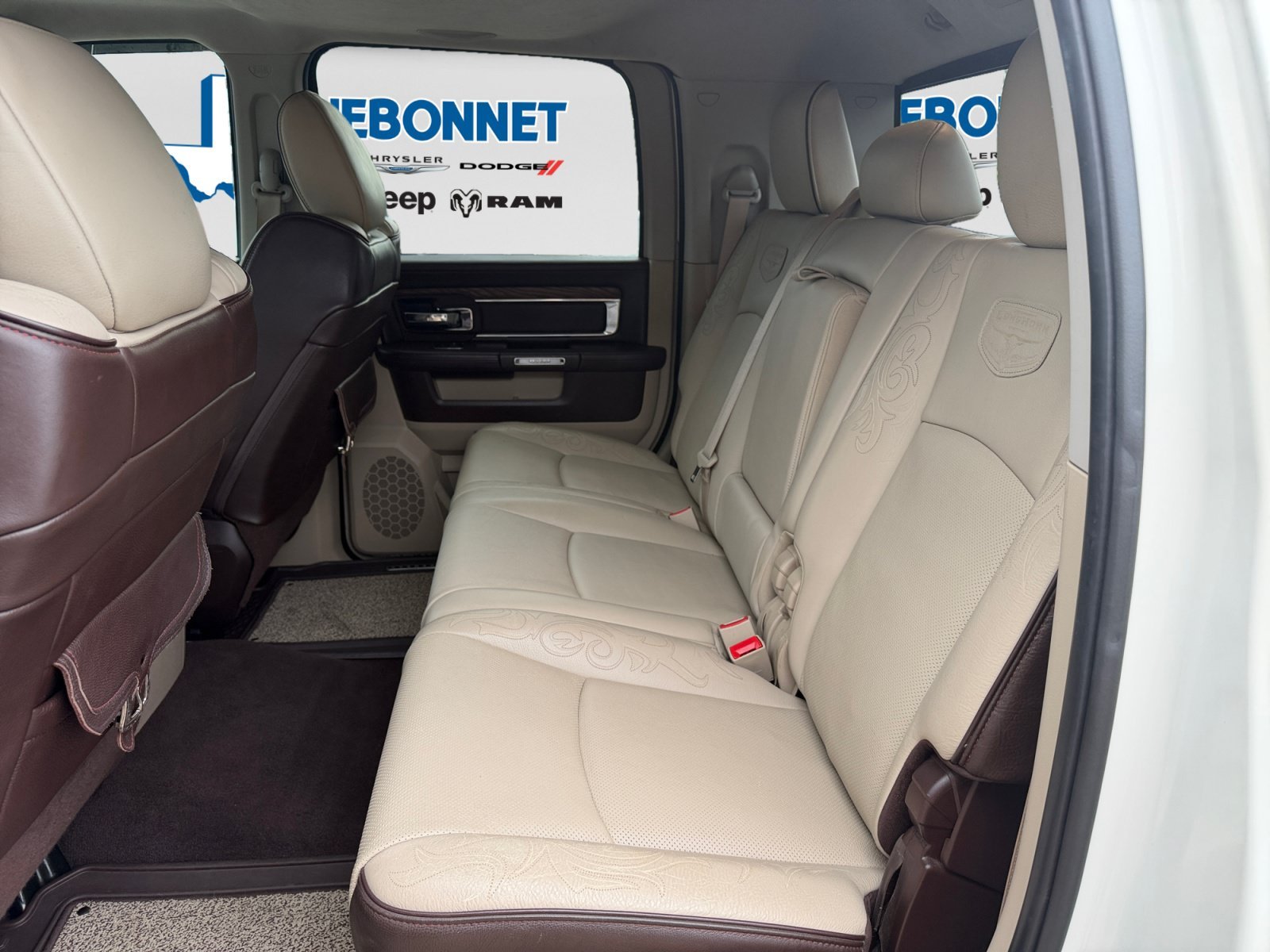Used 2018 Pearl White Ram Longhorn image 22