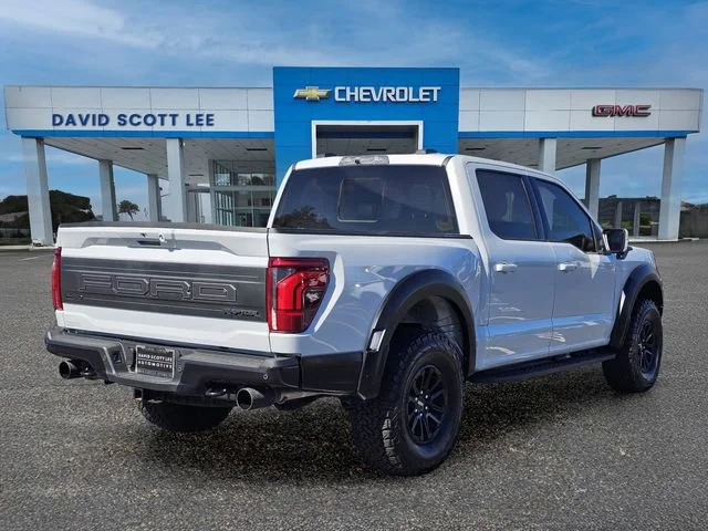 Used 2025 Space White Met Ford Raptor image 8