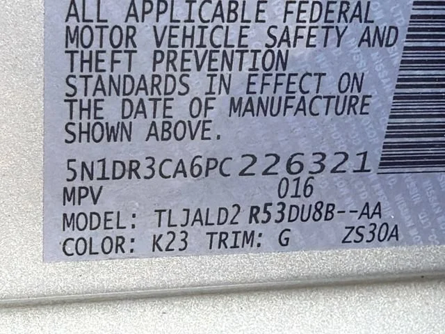 Used 2023 Silver Nissan SL FWD image 33
