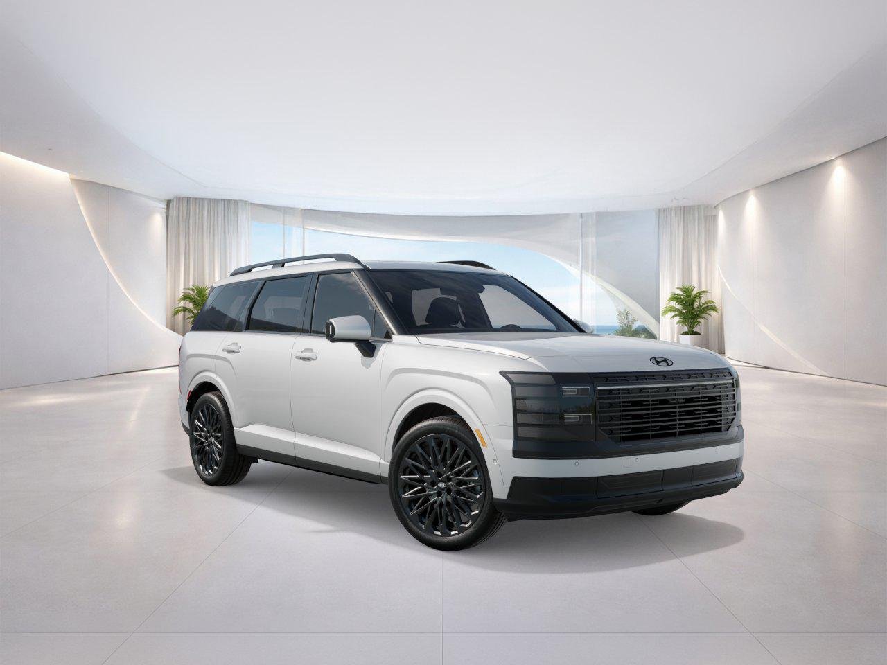 New 2027 Creamy White Pearl Hyundai Calligraphy Black Ink image 2