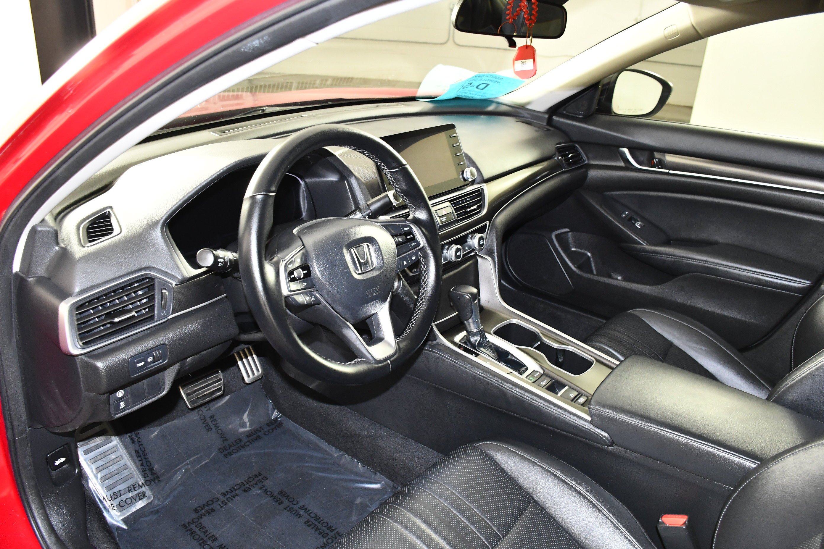 Certified Used 2022 San Marino Red Honda 1.5T SPORT SE image 2