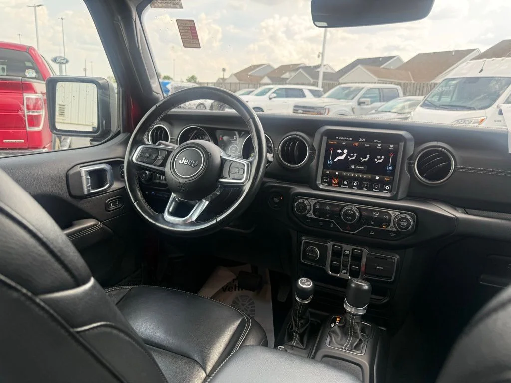 Certified Used 2021 Red Jeep Unlimited Sahara 4xe image 61