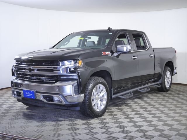 Certified 2021 Chevrolet Silverado 1500 LTZ with VIN 1GCUYGEL6MZ241035 for sale in Shakopee, Minnesota