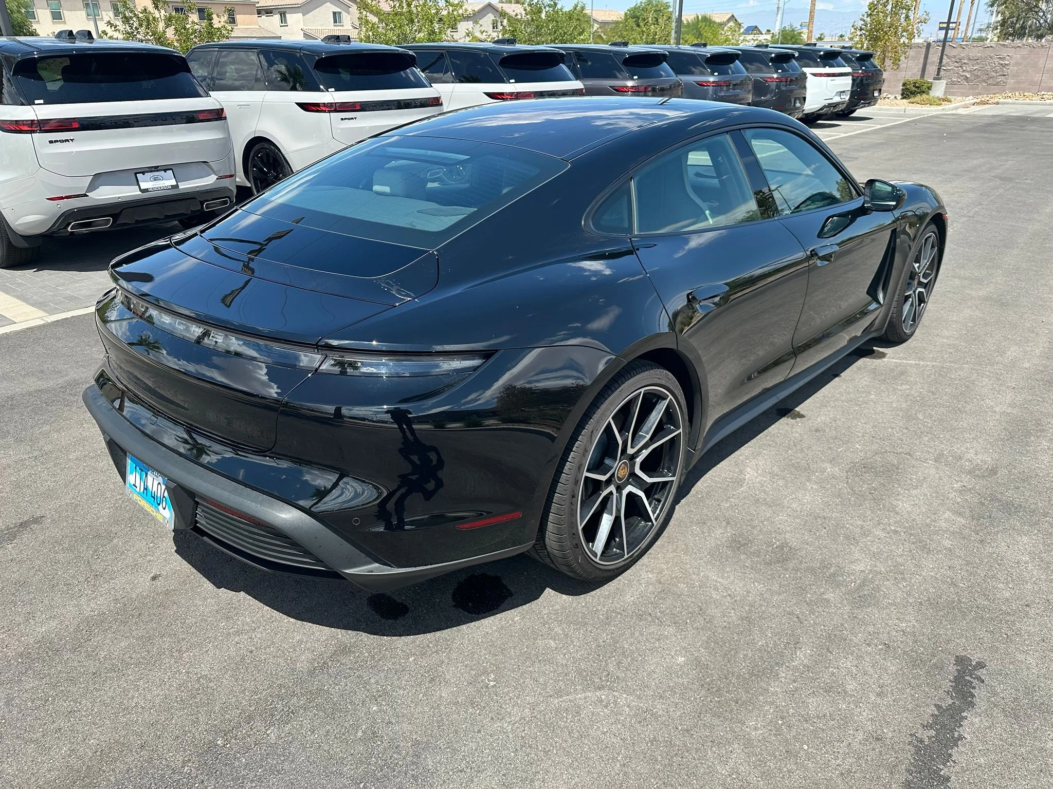 Used 2022 Porsche Taycan Base with VIN WP0AA2Y17NSA17757 for sale in Henderson, NV