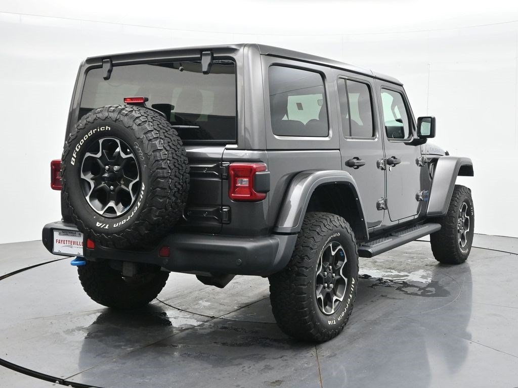Used 2021 Granite Crystal Metallic Clearcoat Jeep Unlimited Rubicon image 7