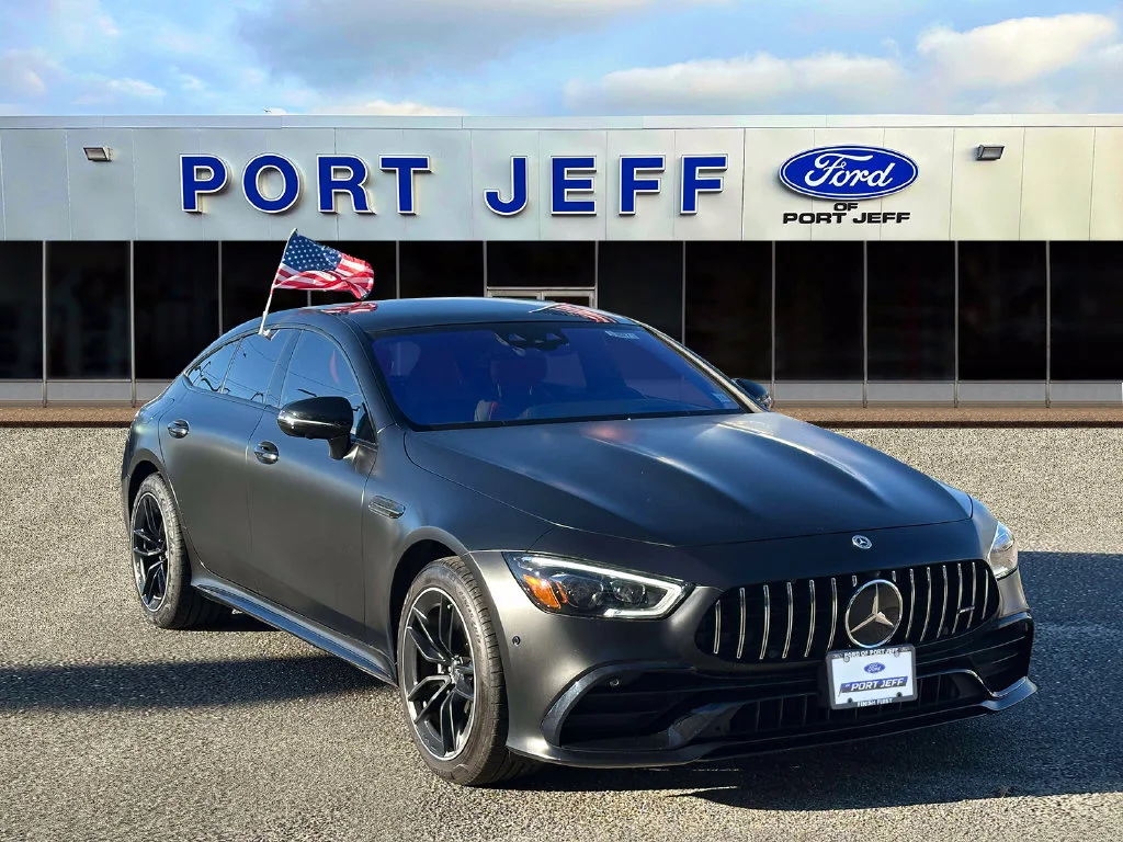 Used 2021 Obsidian Black Mercedes-Benz Base image 3