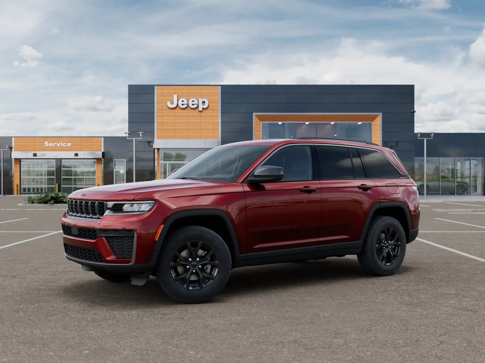 New 2026 Velvet Red Pearlcoat Jeep Laredo Altitude image 2