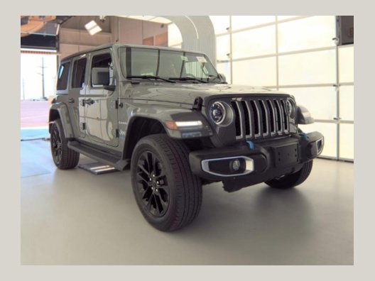 Used 2023 Gray Jeep Sahara 4xe image 1