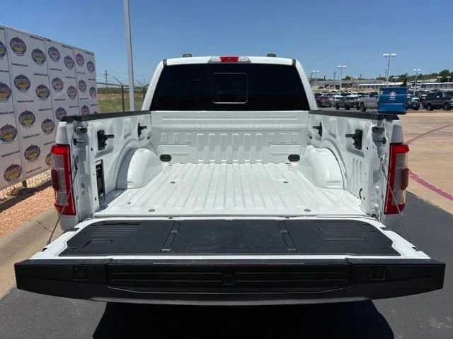 Used 2021 White Metallic Ford King Ranch image 6
